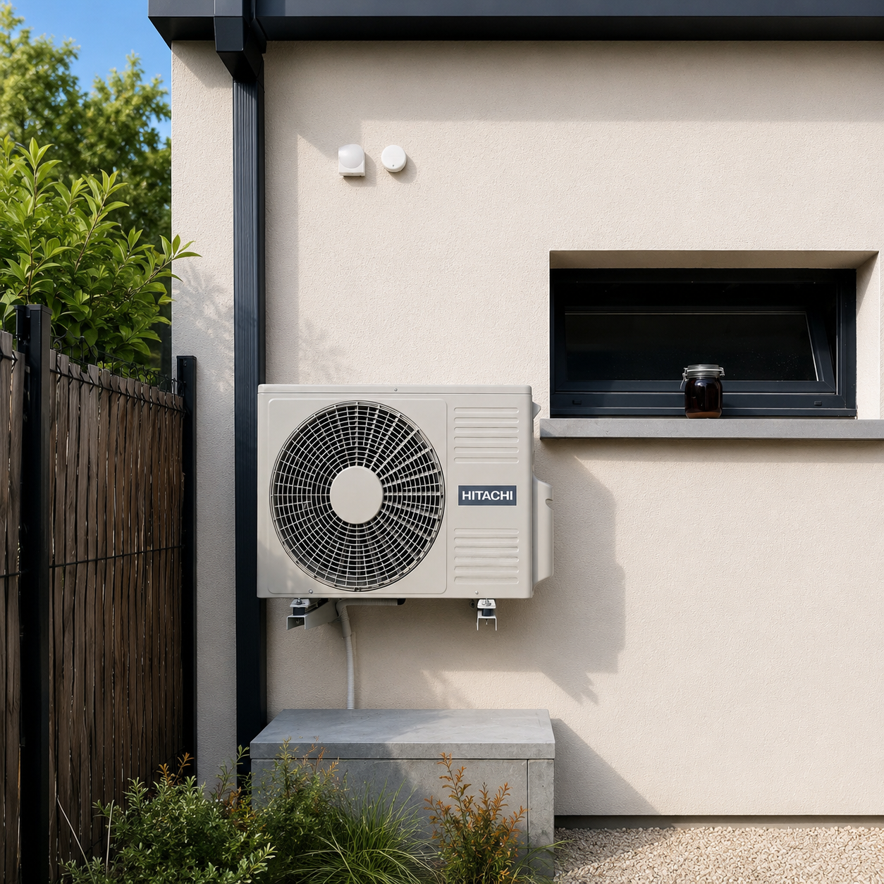 Climatisation réversible et confort d'été à Farama